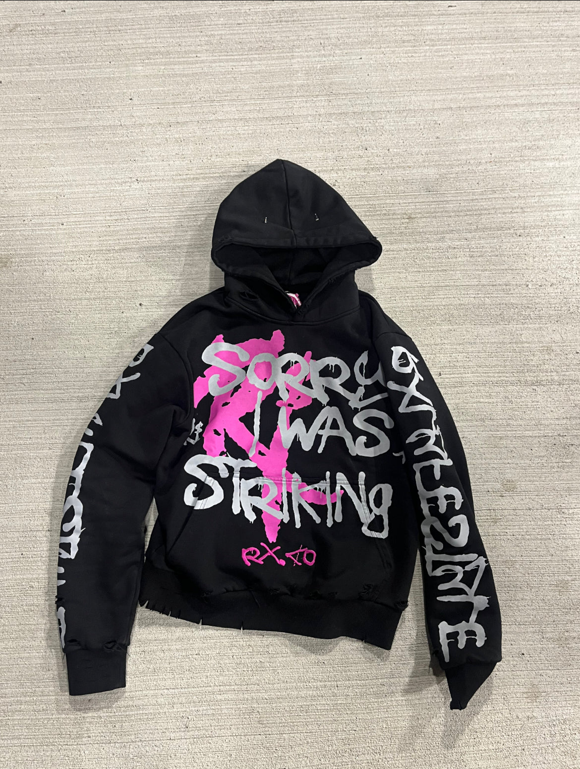 SIWS BLACK HOODIE